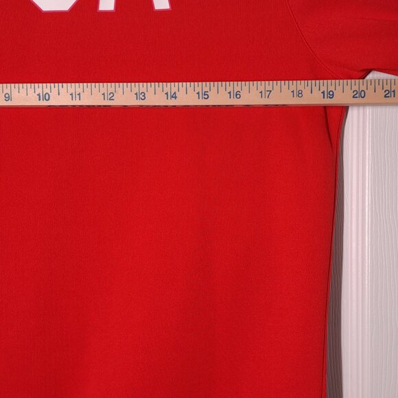 Nike U.S. Soccer USED Warm-Up Jacket (S, Red, Full-Zip, USA) - Picture 5 of 7